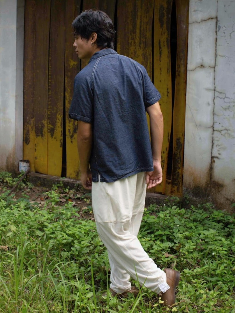 Tropa x Leon Denim Easy Joe Chambray Navy