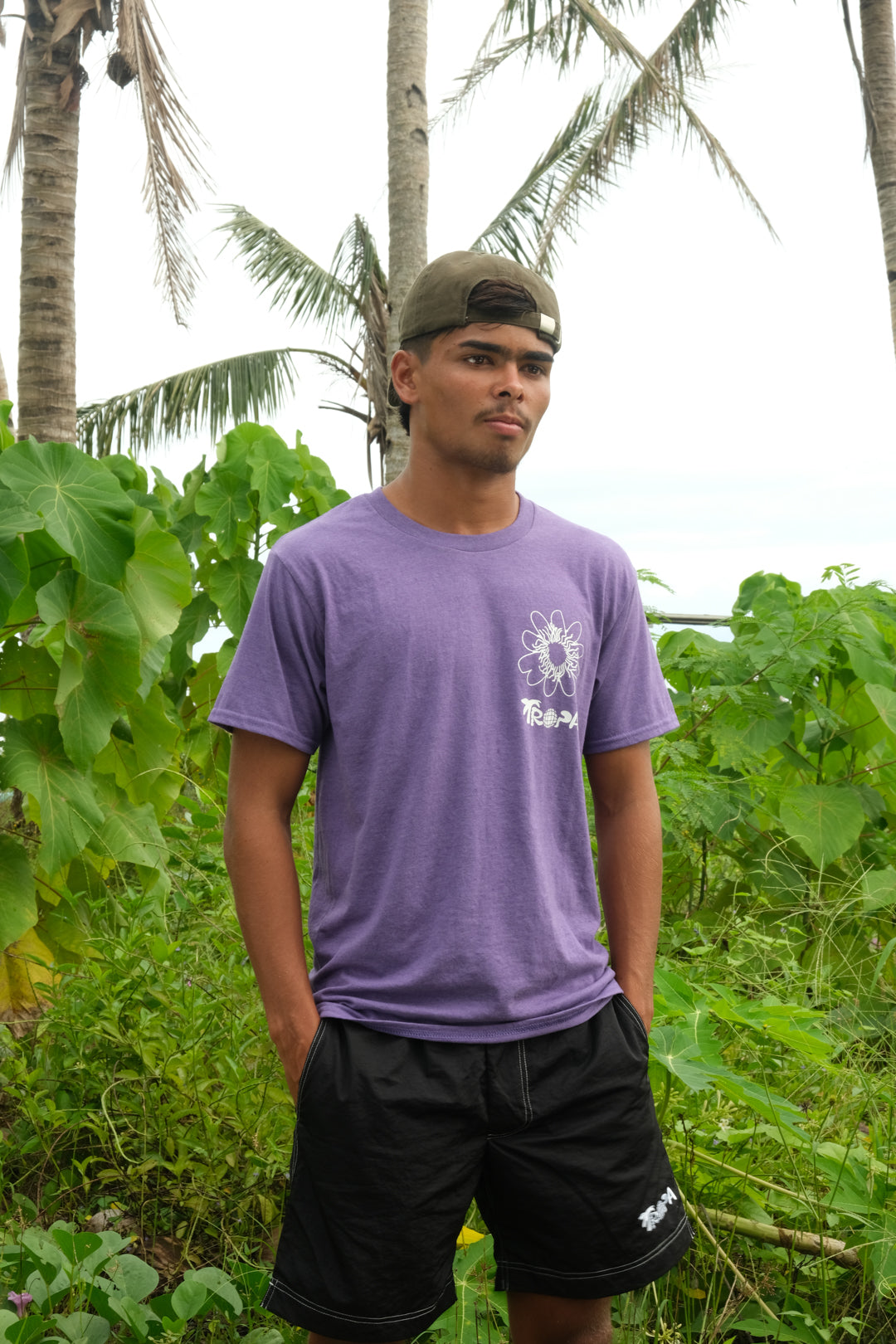 Maypop Tee Purple
