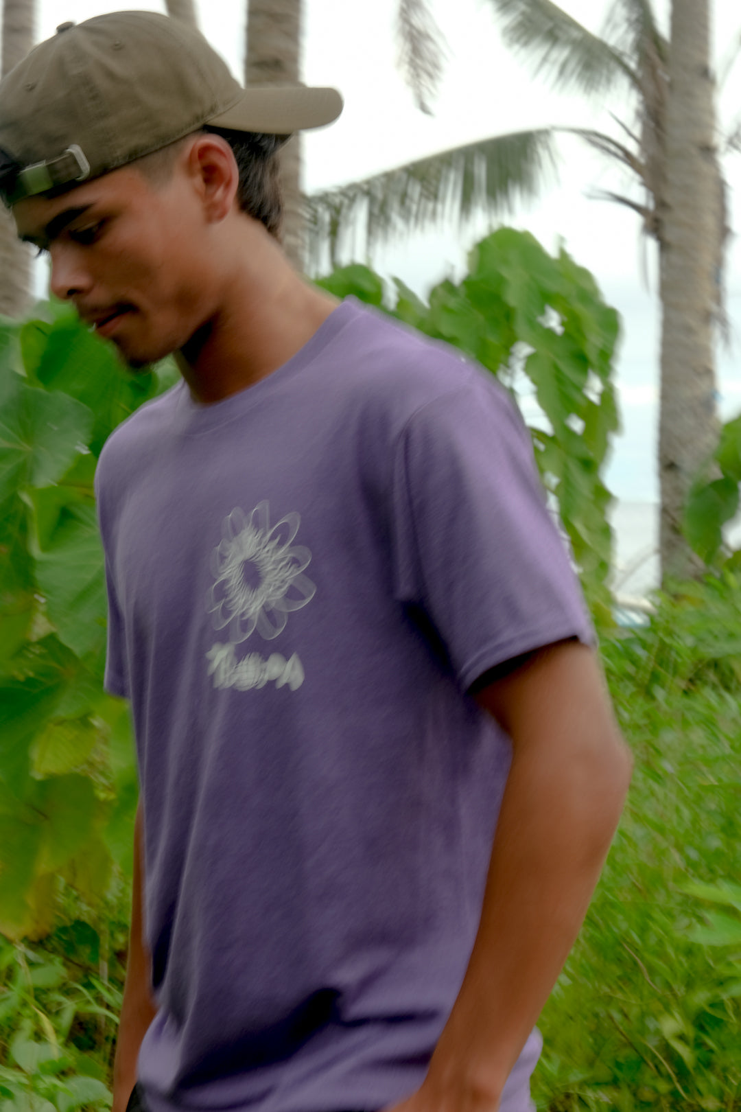 Maypop Tee Purple