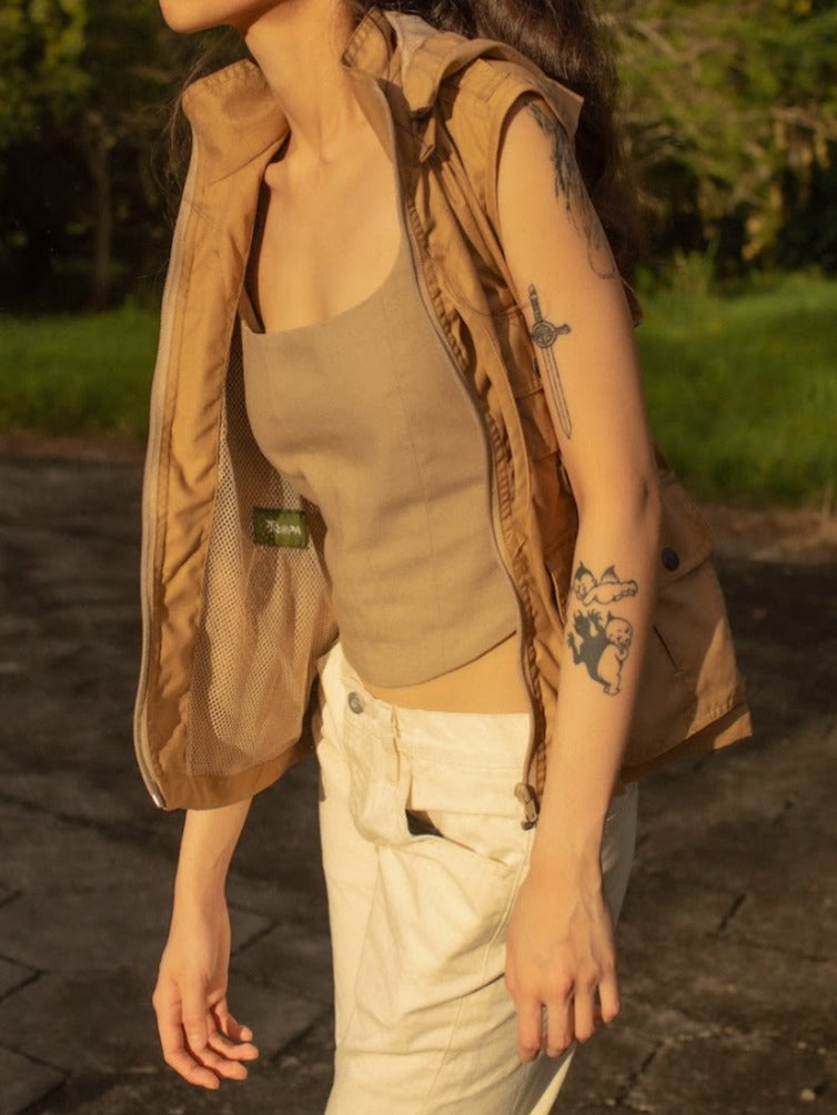 Tropa x Leon Denim Camping Vest