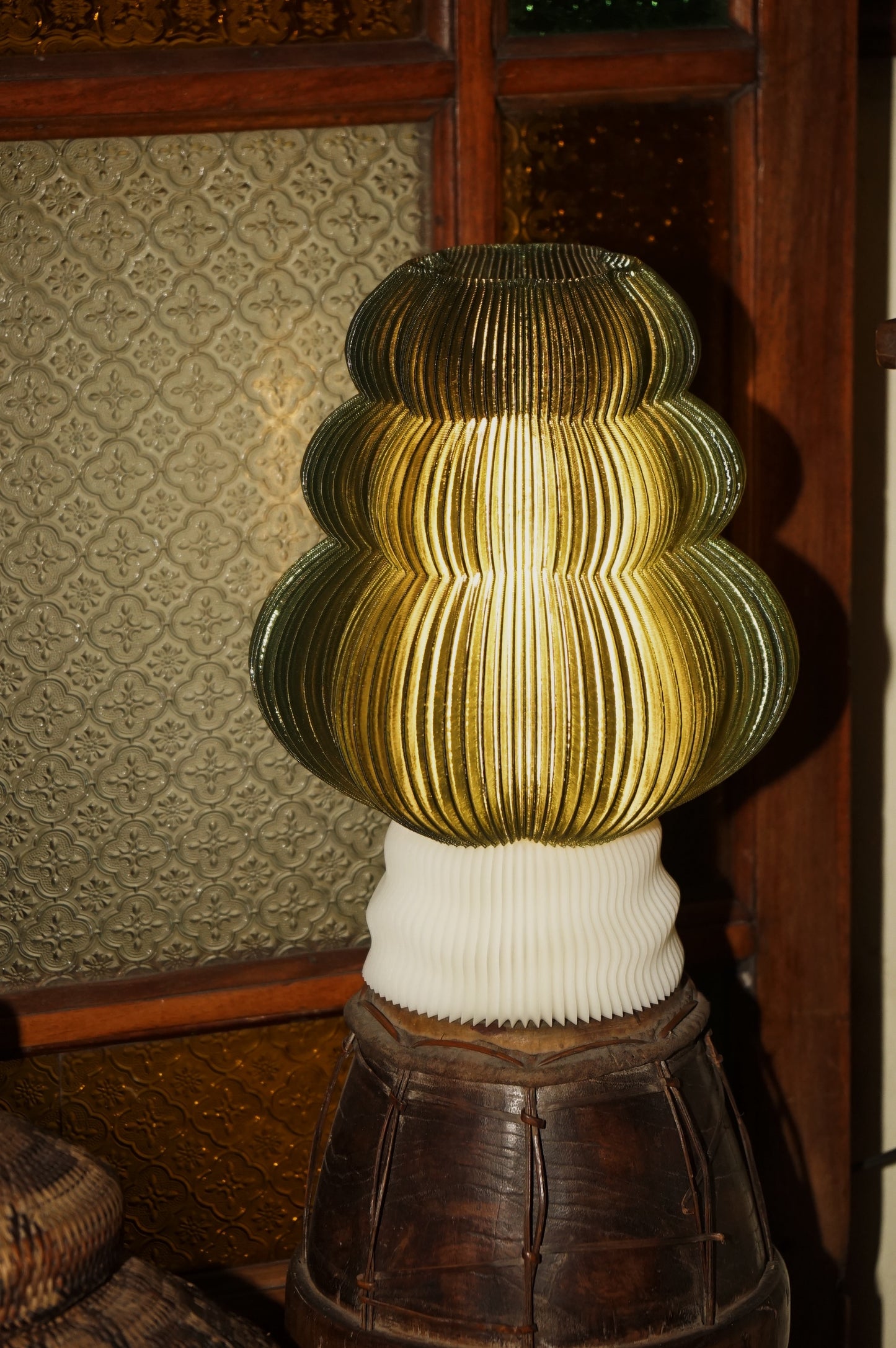 Sora Green Glow Lamp