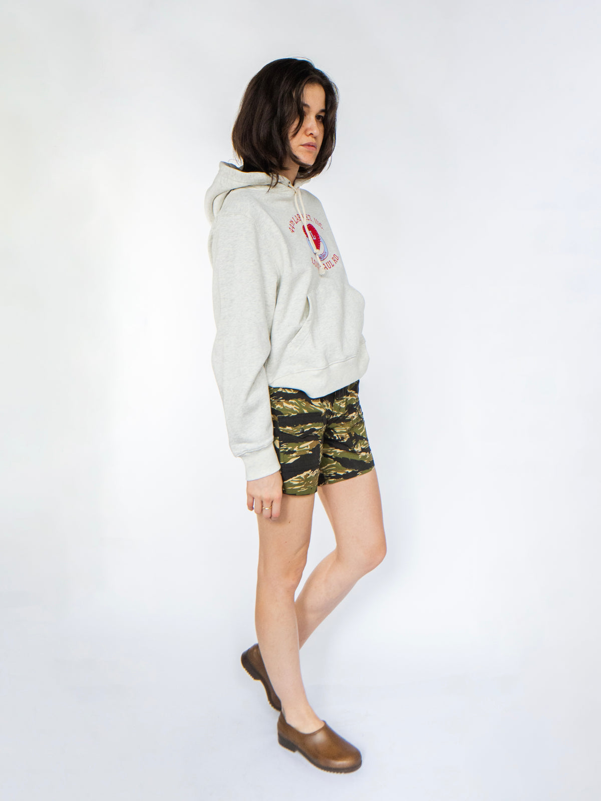 Women's Amore Hoodie Grey Marle