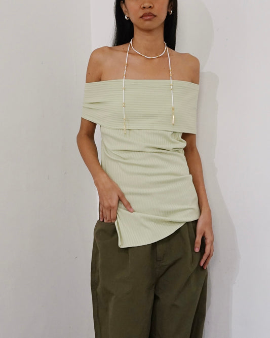 Alma Mint Top