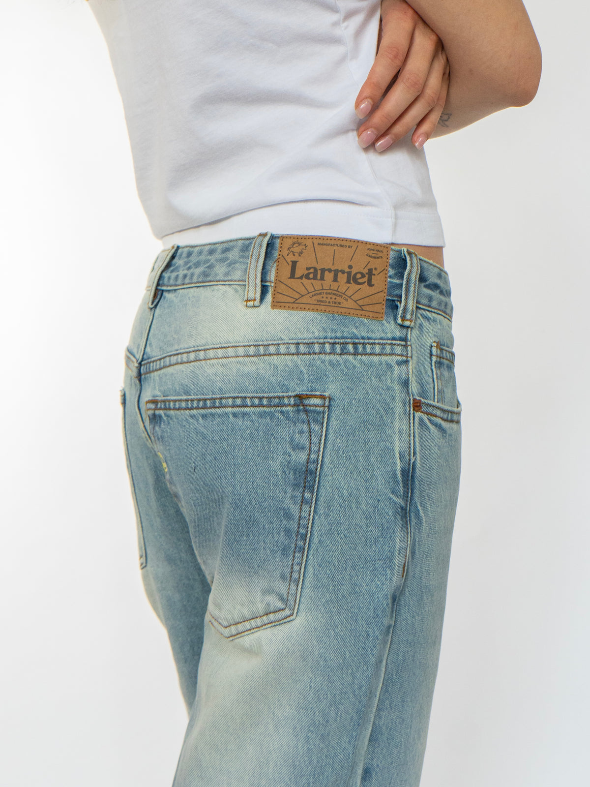 Women's Wale Jeans Light Wash