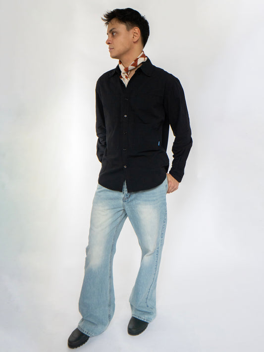 Grant Shirt Black Seer