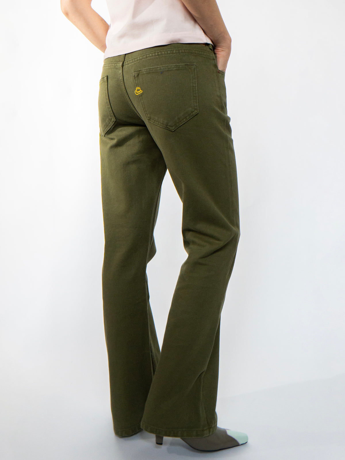 Women's Vini Jeans Used Olive