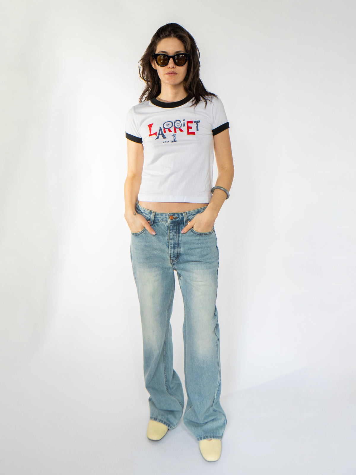 Women's Wale Jeans Light Wash