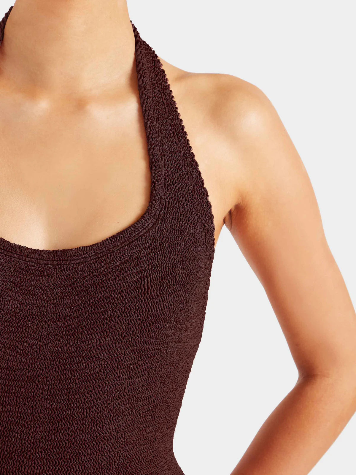 Sandy Swim Metallic Chocolate