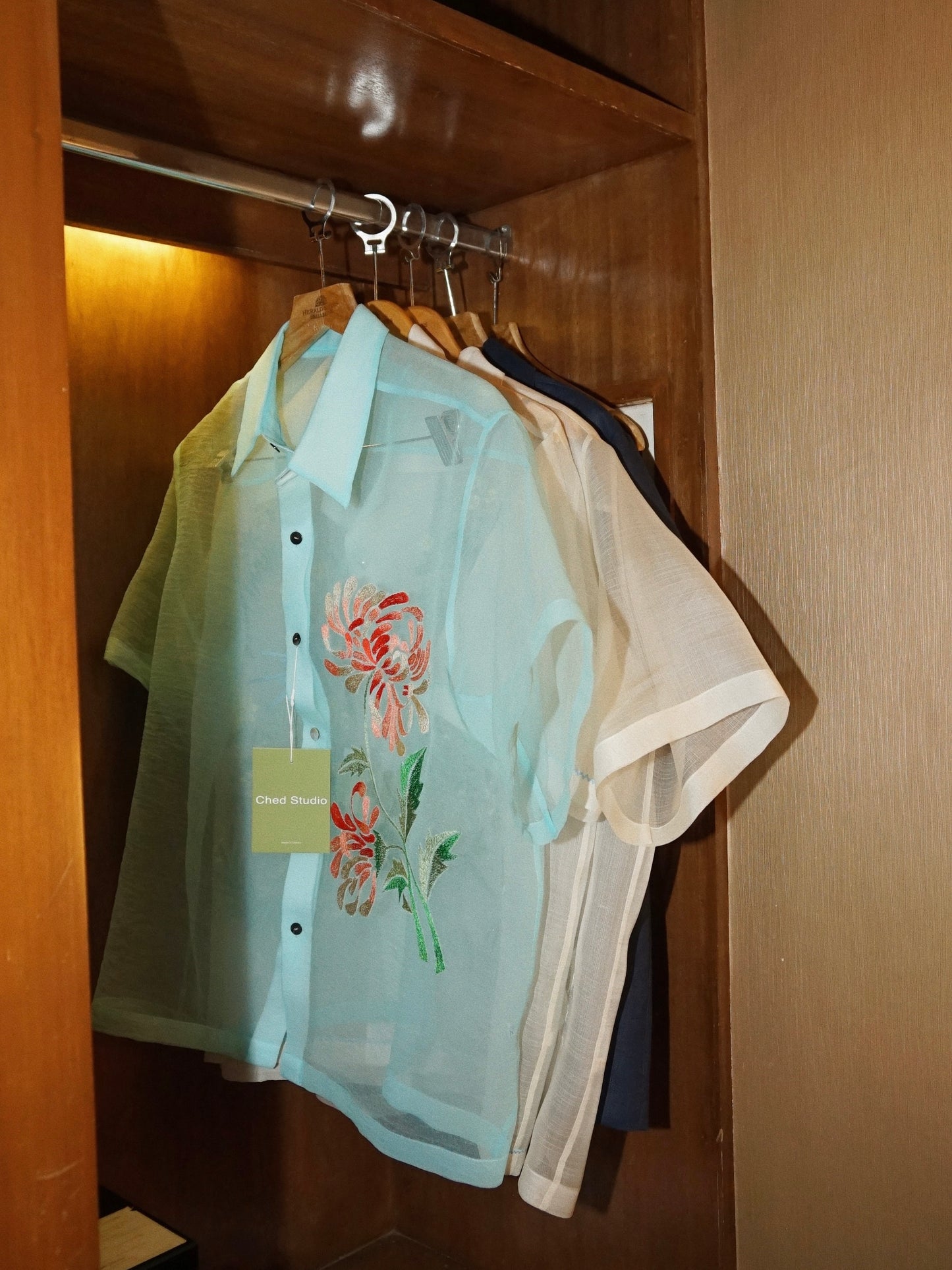 Ligaya Seafoam Everyday Barong
