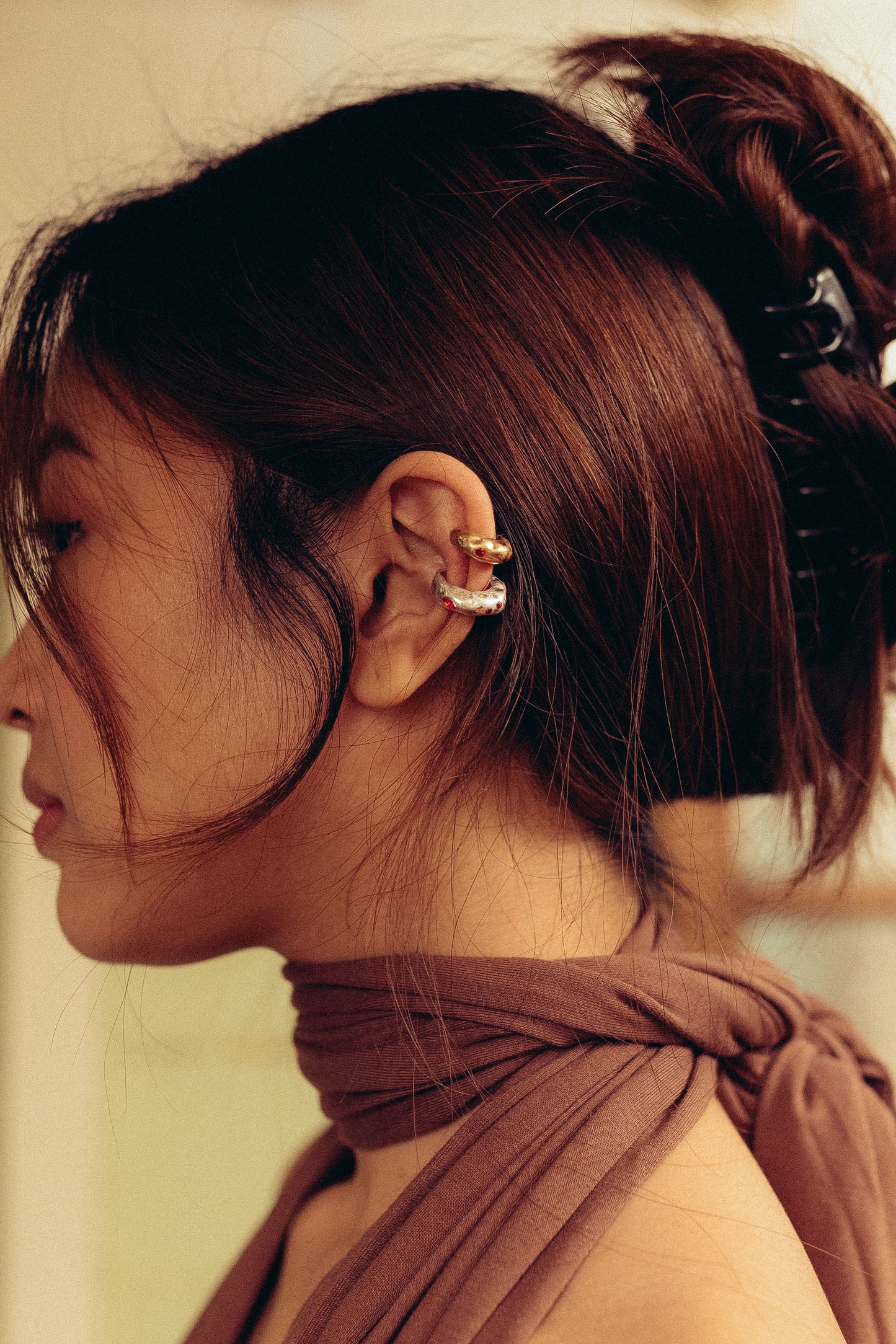 Tilly Silver Ear Cuff