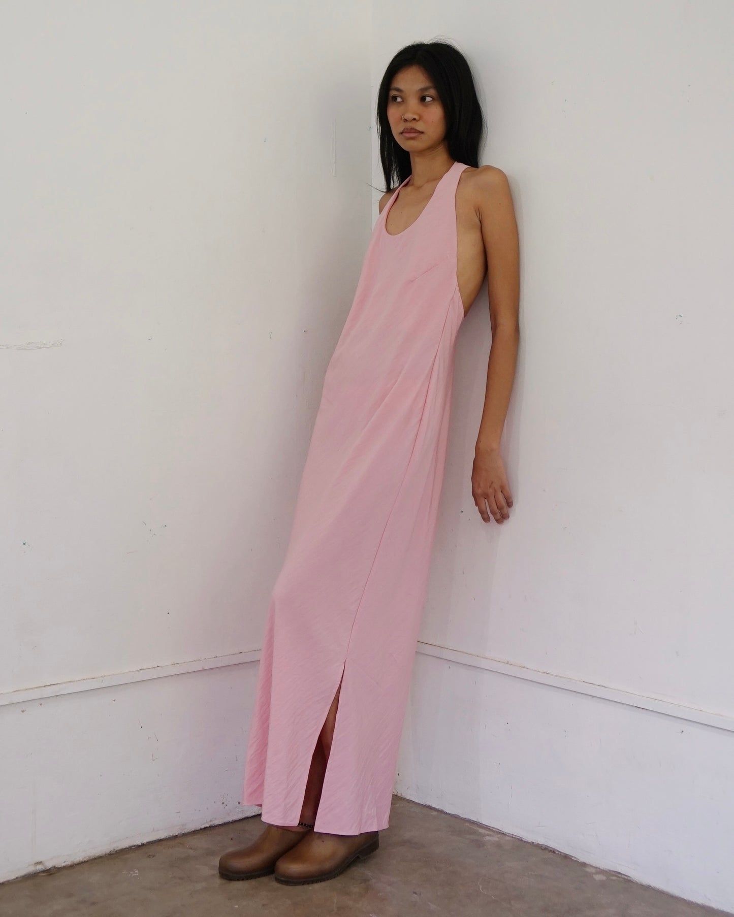Melfi Maxi Dress Bubble Gum