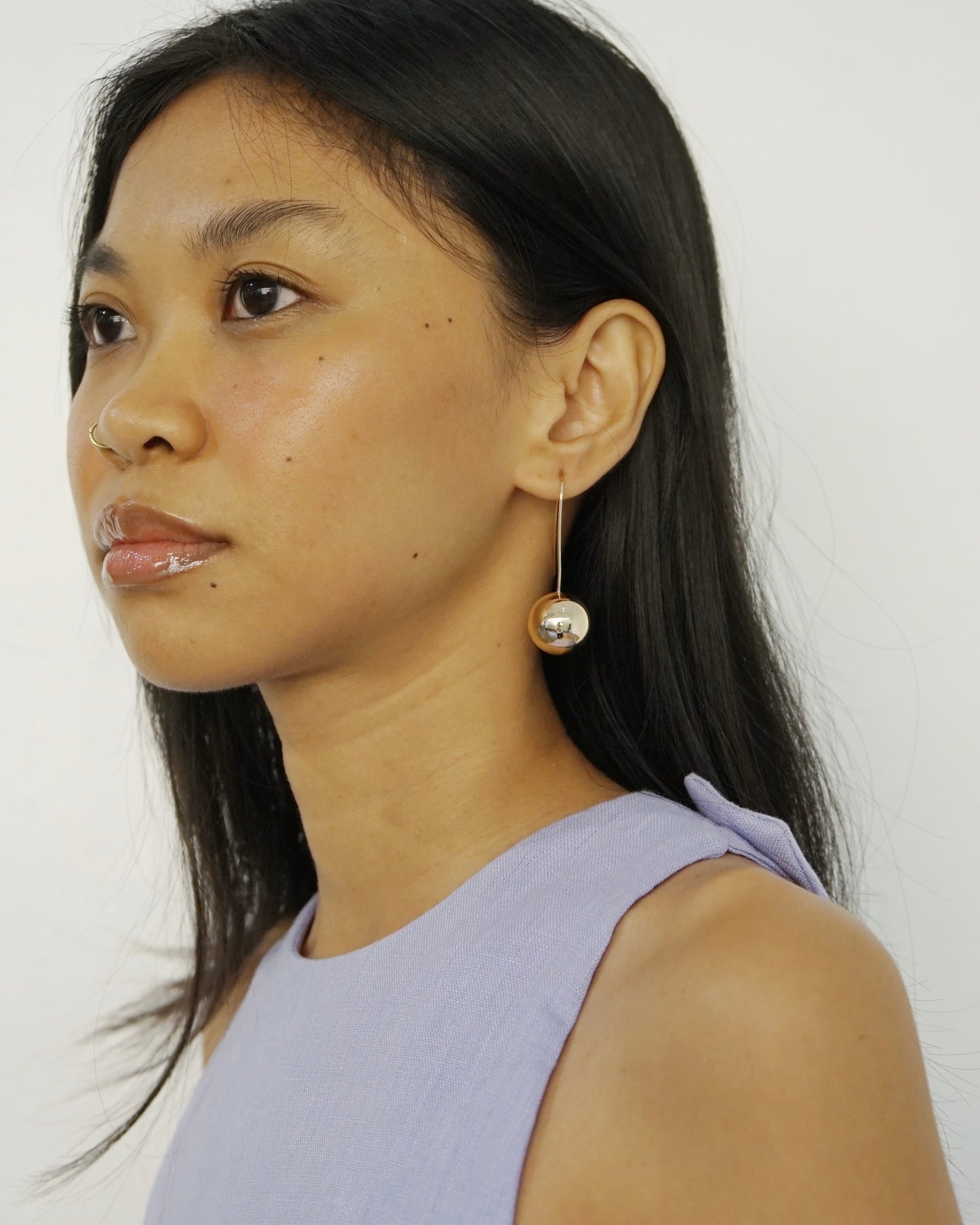 Cereza Gold Earrings