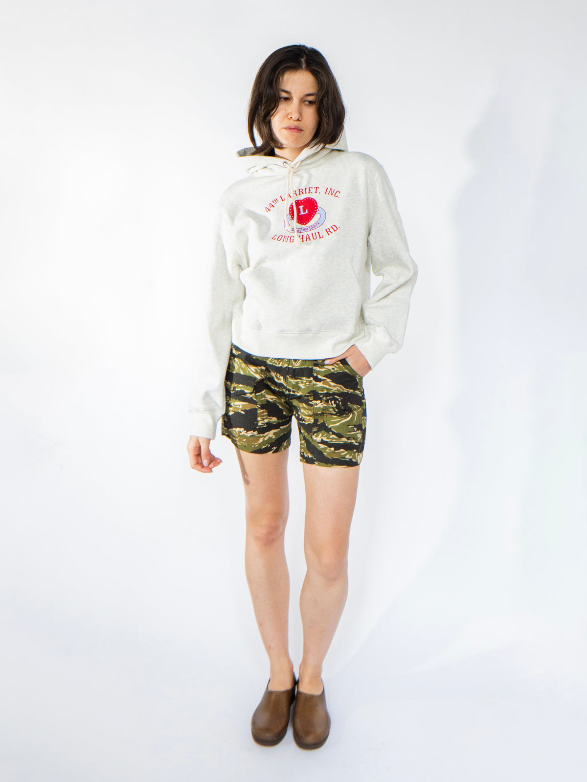 Women's Amore Hoodie Grey Marle