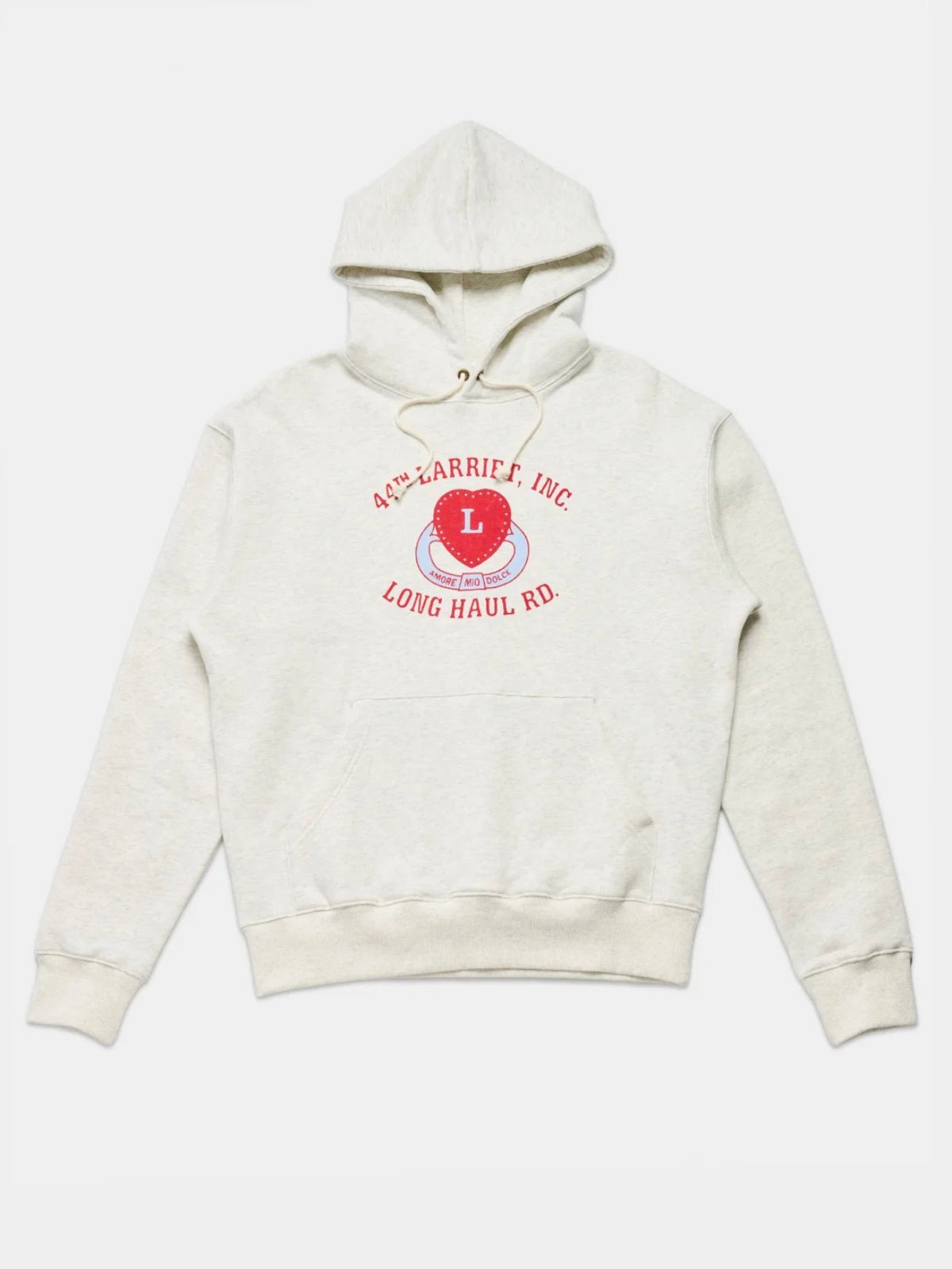 Amore Hoodie Grey Marle