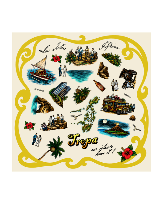 Souvenir Scarf Colored