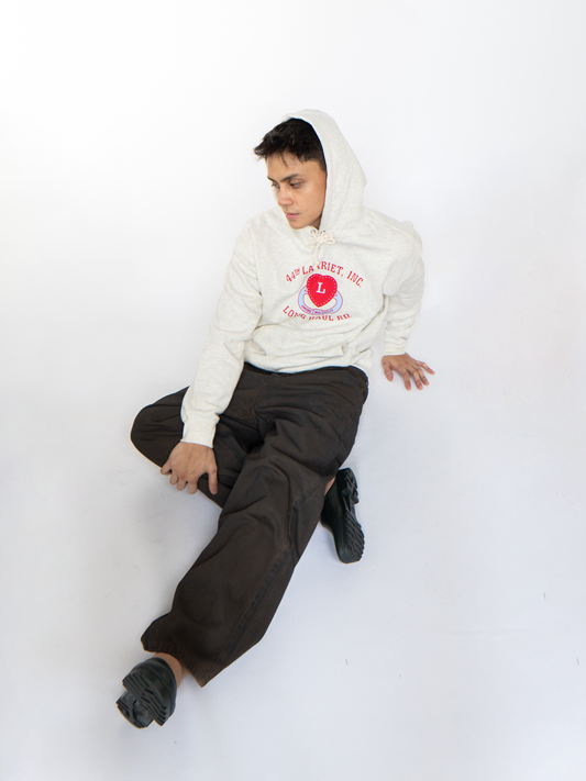 Amore Hoodie Grey Marle