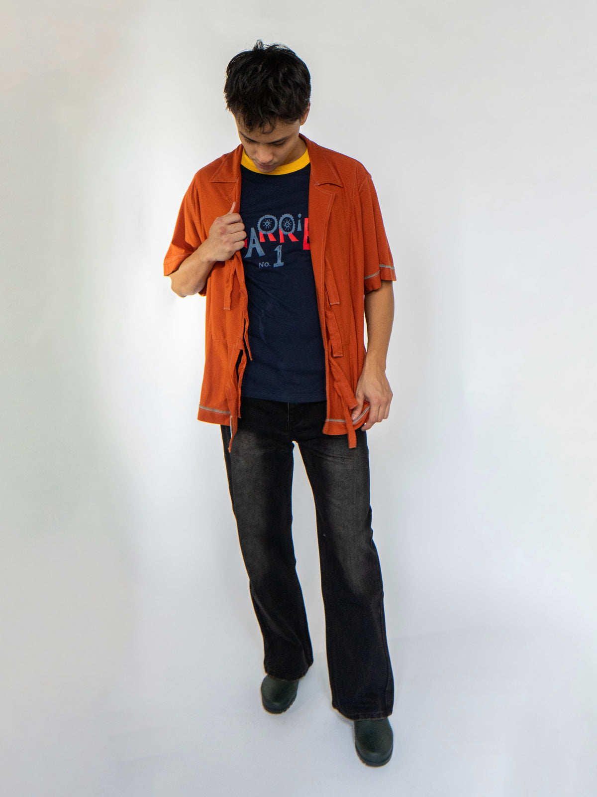 Vini Jeans Used Black