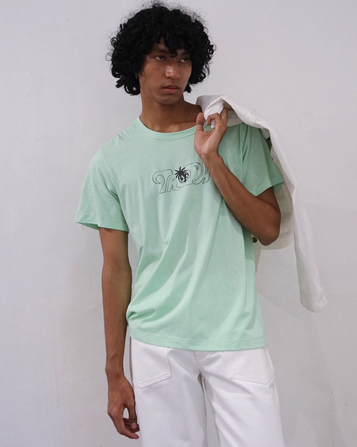 Tropa Disco Logo Tee Mint