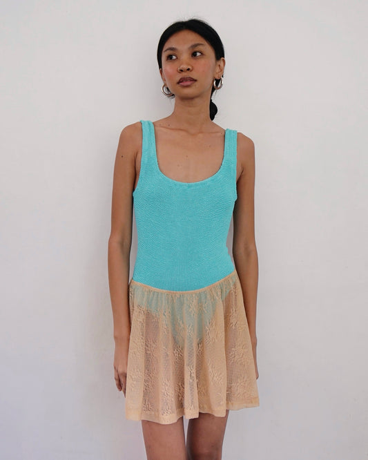Kiki Skirt Beige Lace