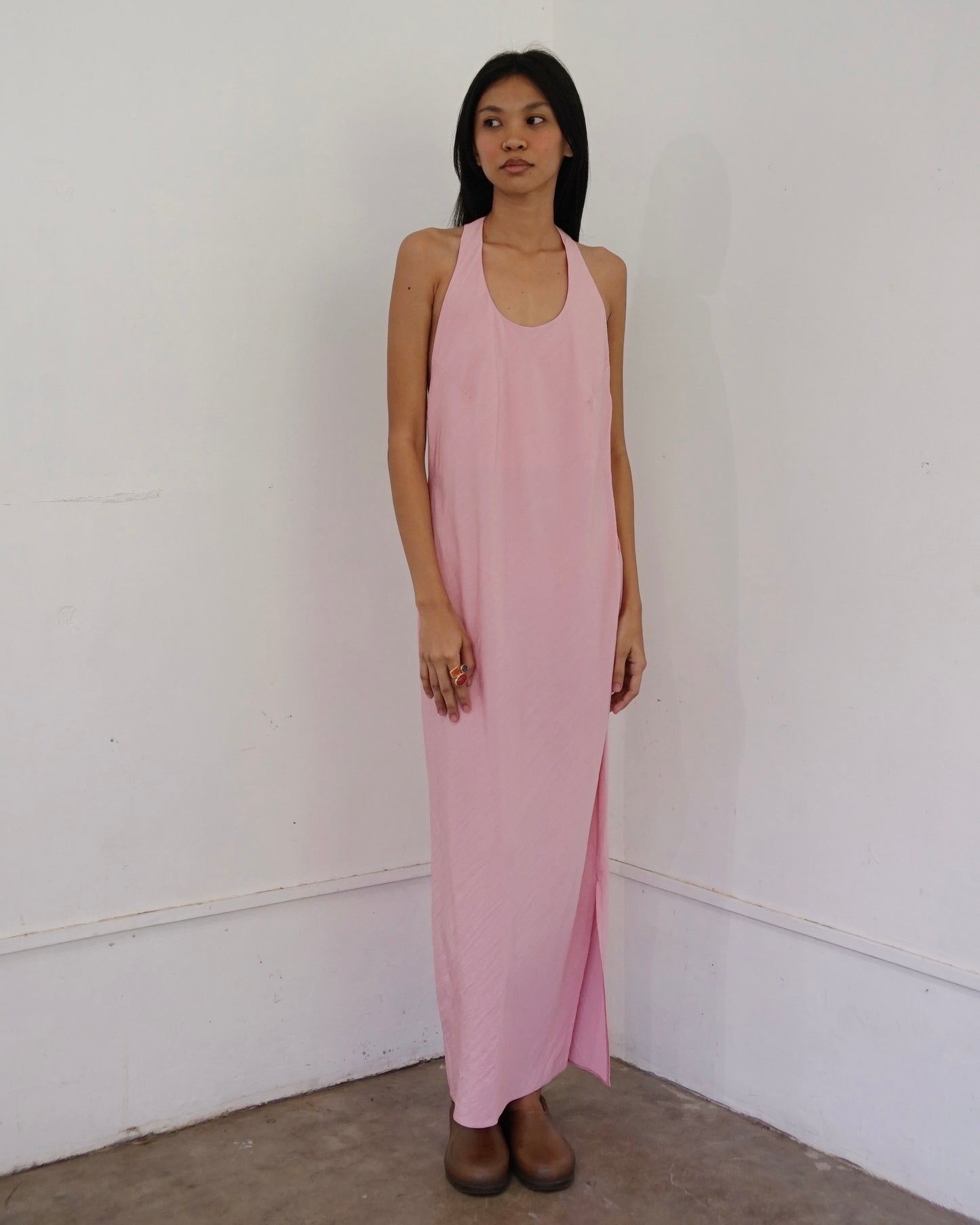 Melfi Maxi Dress Bubble Gum
