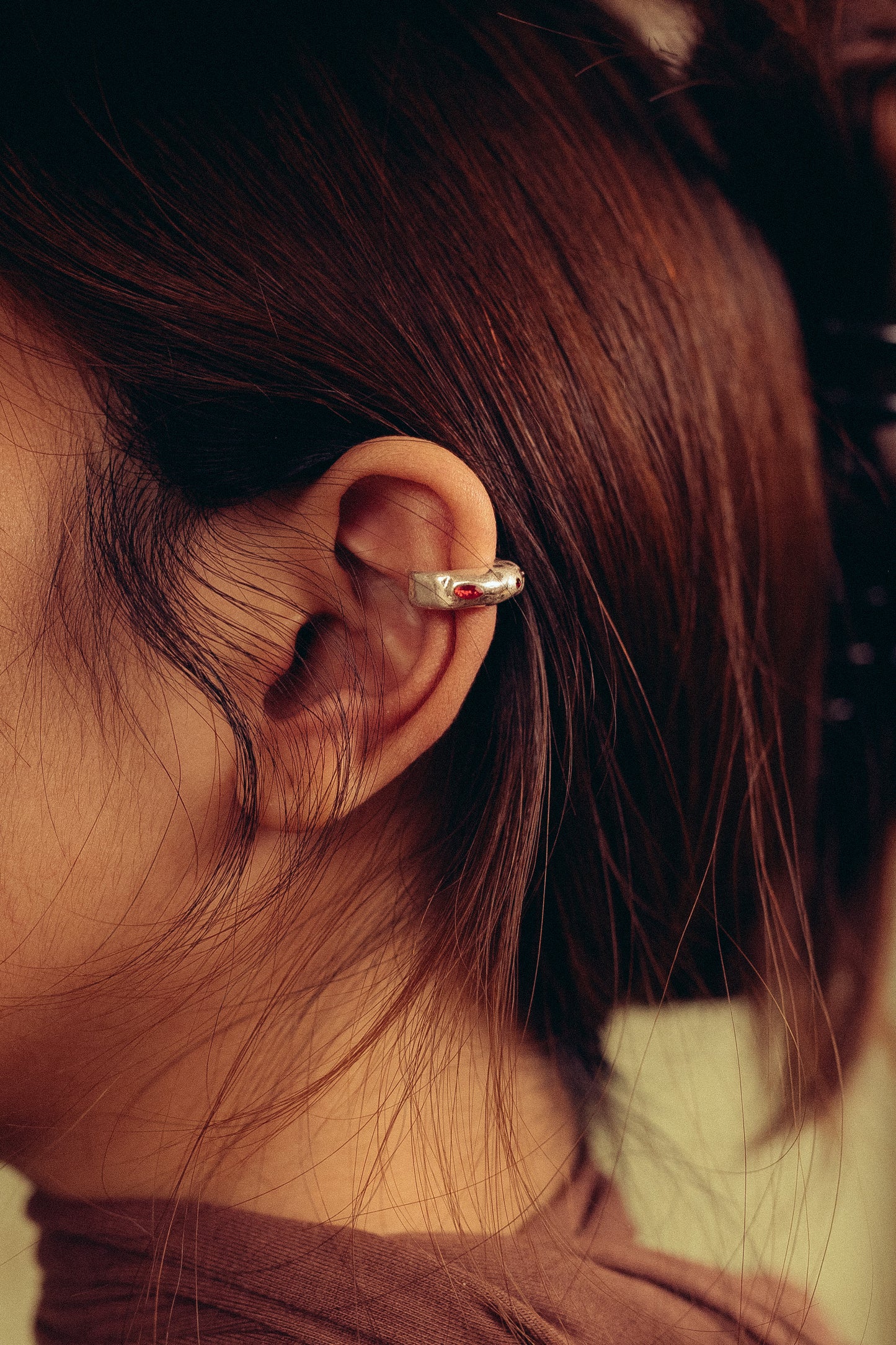 Tilly Silver Ear Cuff