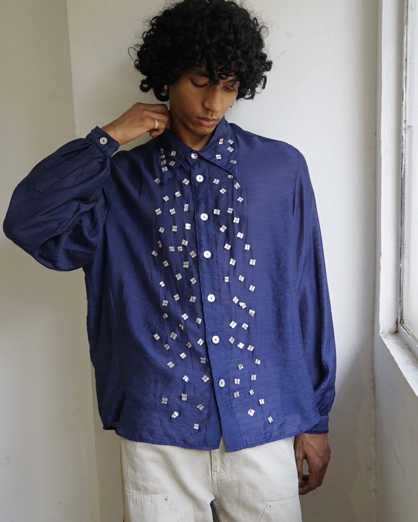 Thresher Shirt Indigo Blue