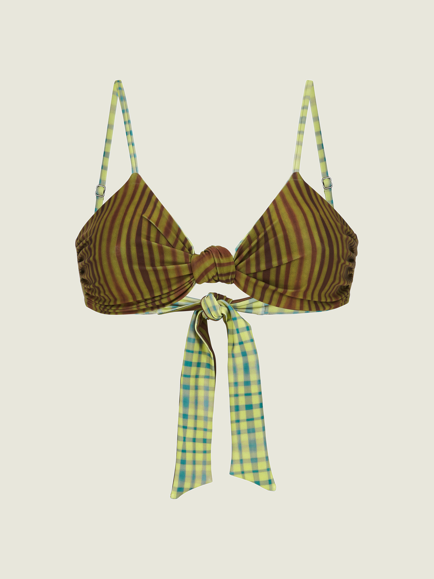 Tree Lines Onda Bikini Top