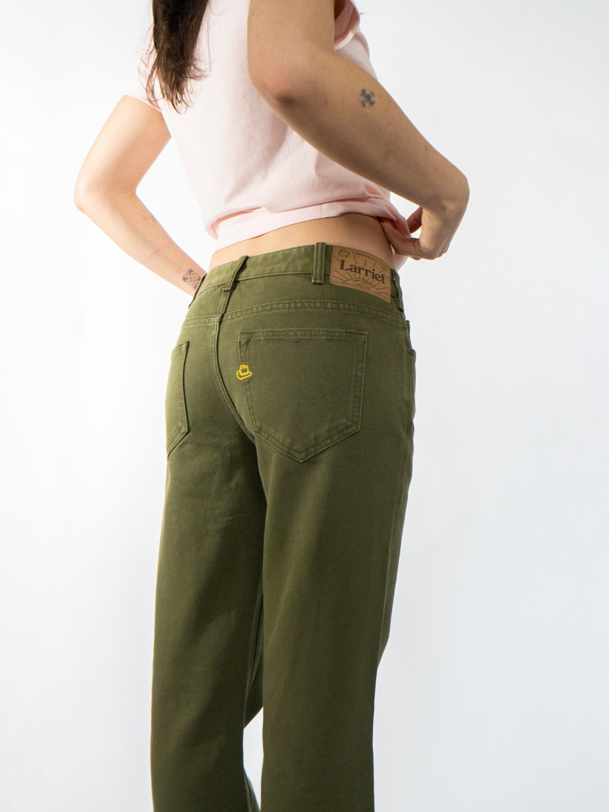 Women's Vini Jeans Used Olive