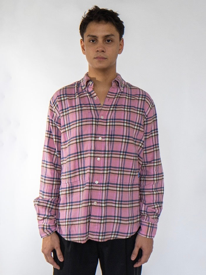 Grant Shirt Pink Plaid
