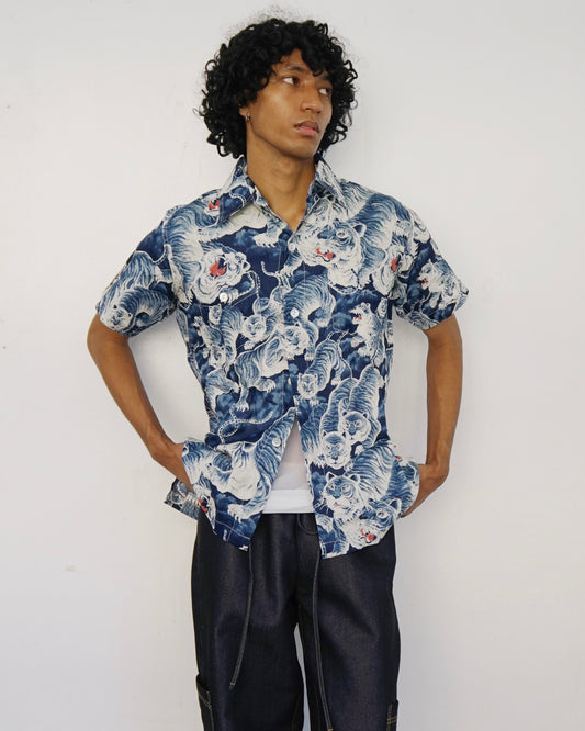 Summer Shirt Tiger Linen