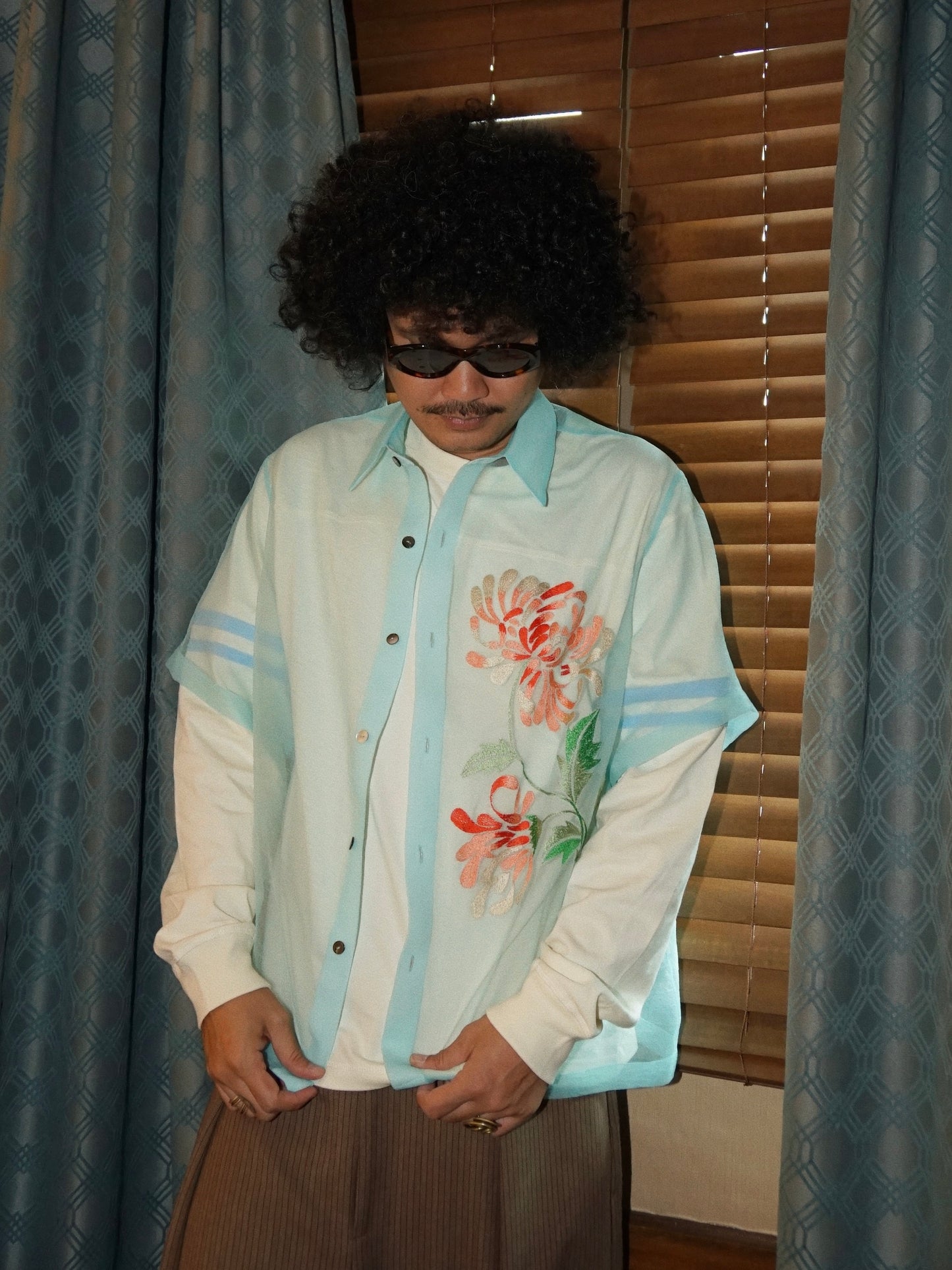 Ligaya Seafoam Everyday Barong