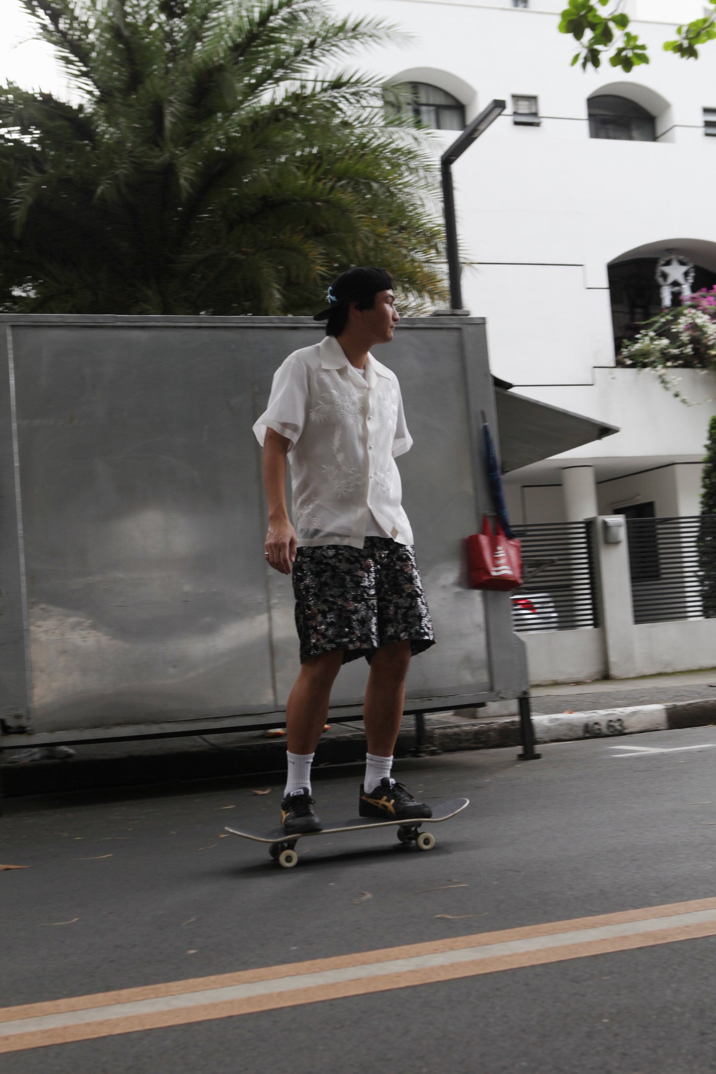 Tropical Barong White