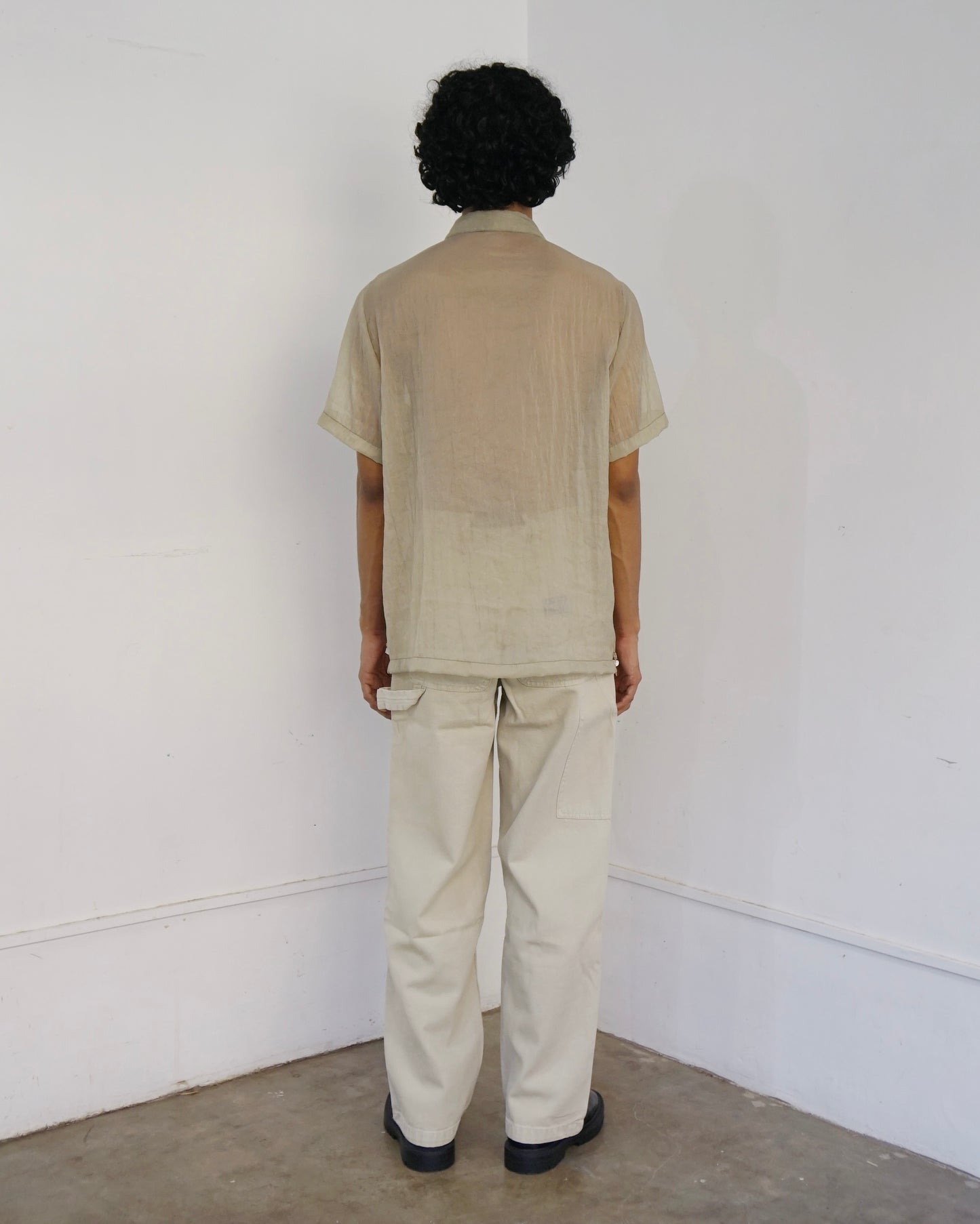 Double Knee Carpenter Pant Used Natural