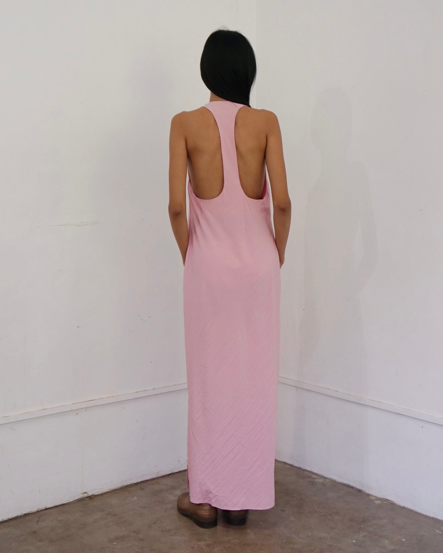Melfi Maxi Dress Bubble Gum