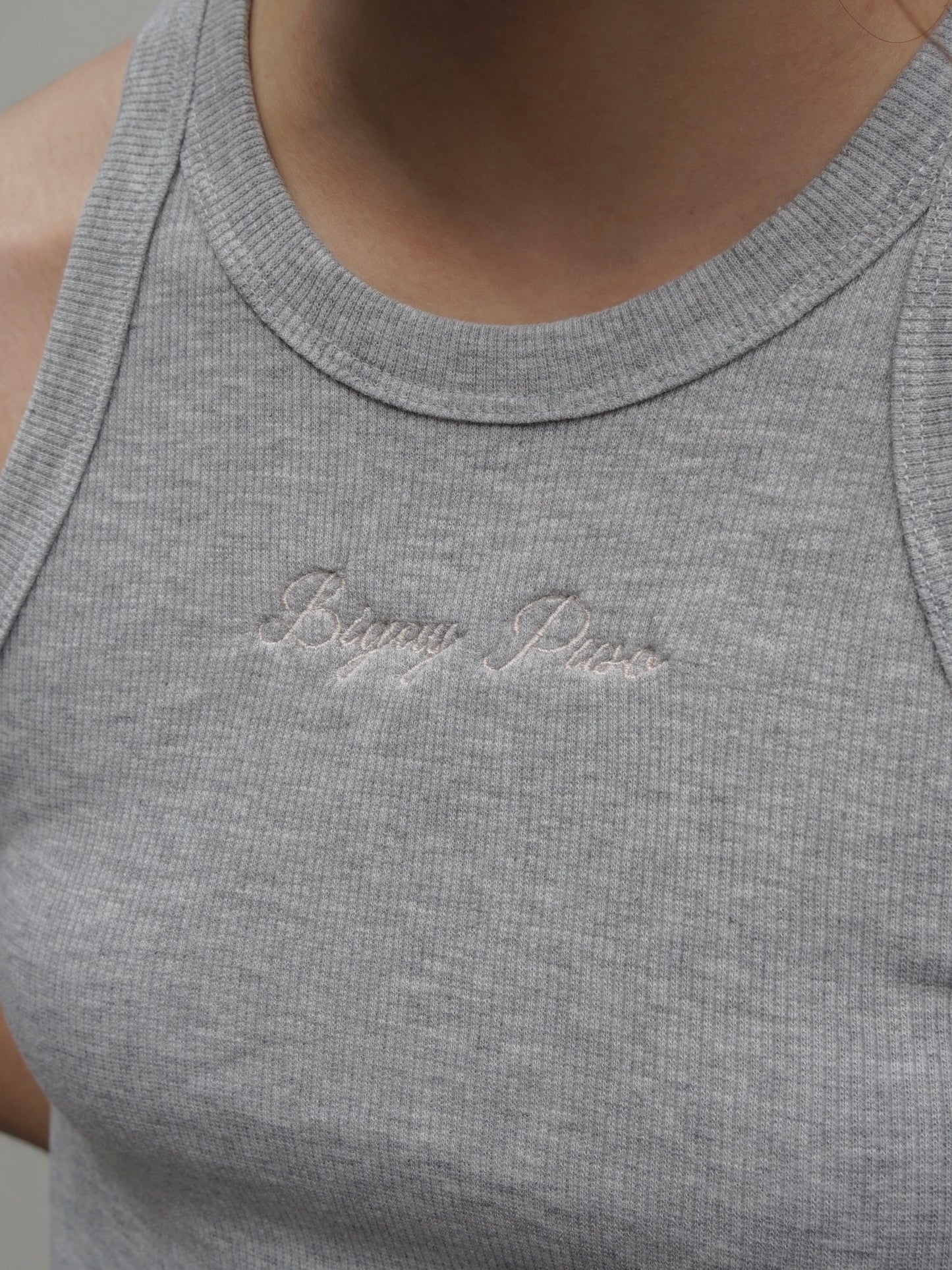Bigay Puso Tank Top Grey