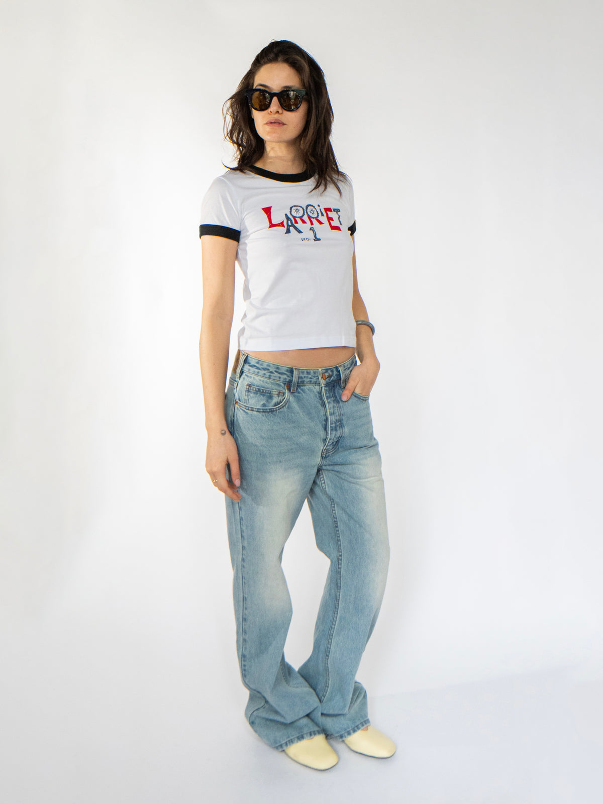 Women's No. 1 Tee White
