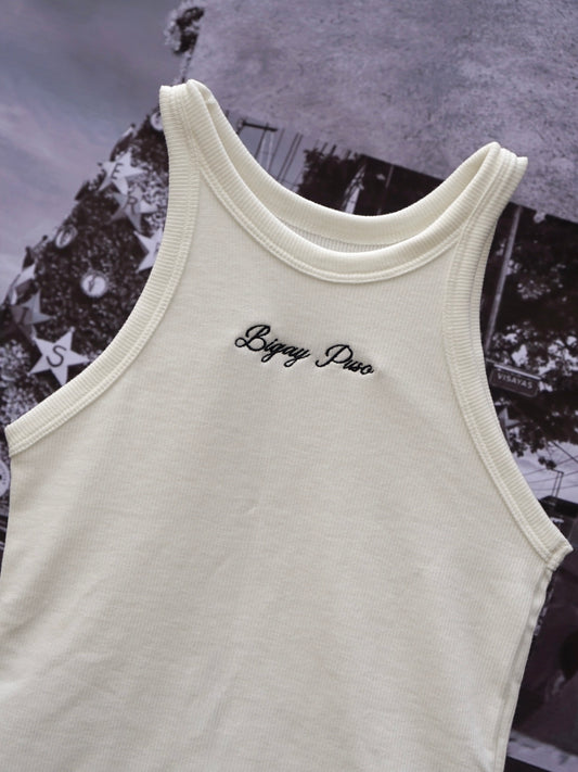 Bigay Puso Tank Top White