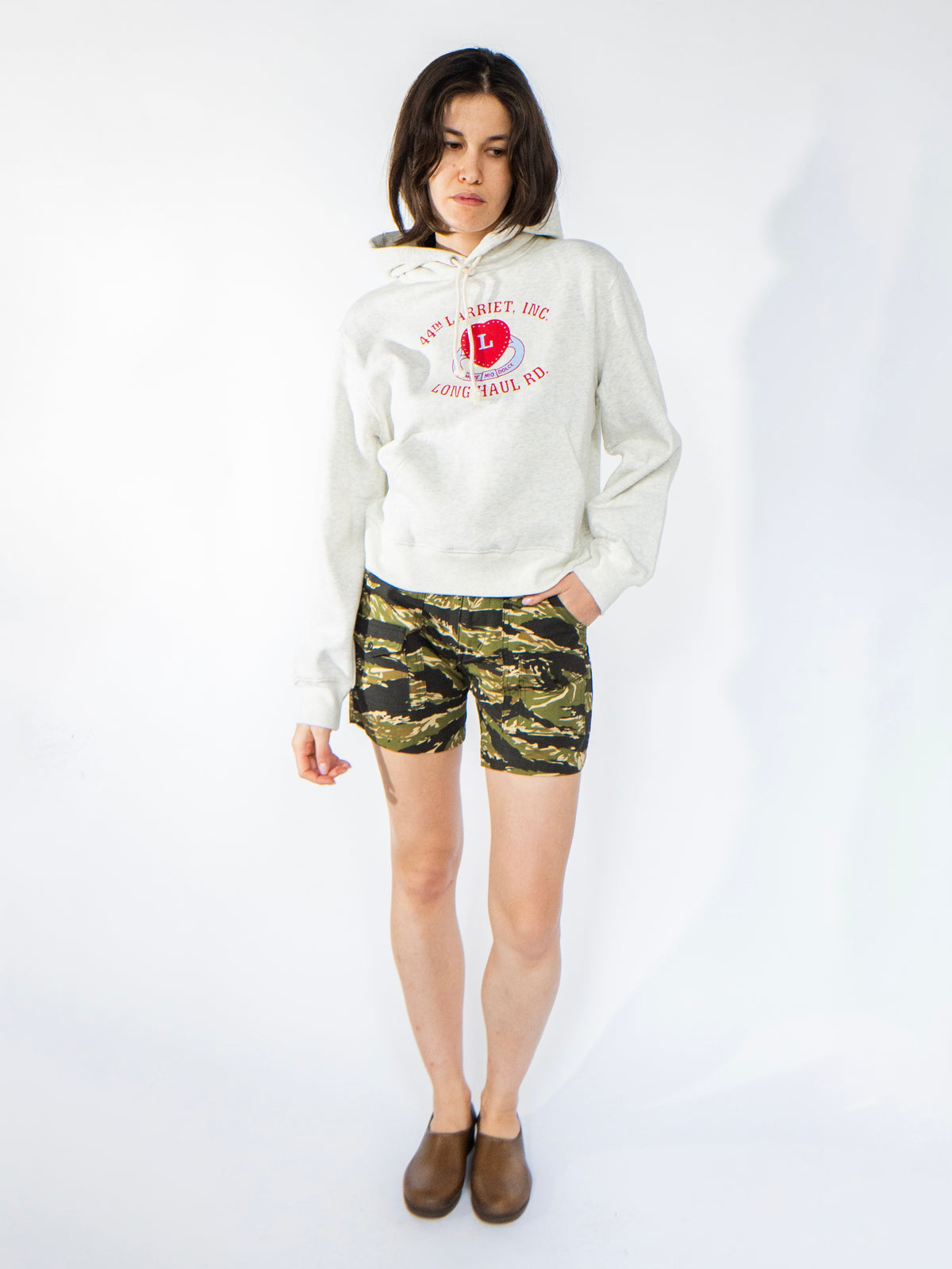 Women's Amore Hoodie Grey Marle