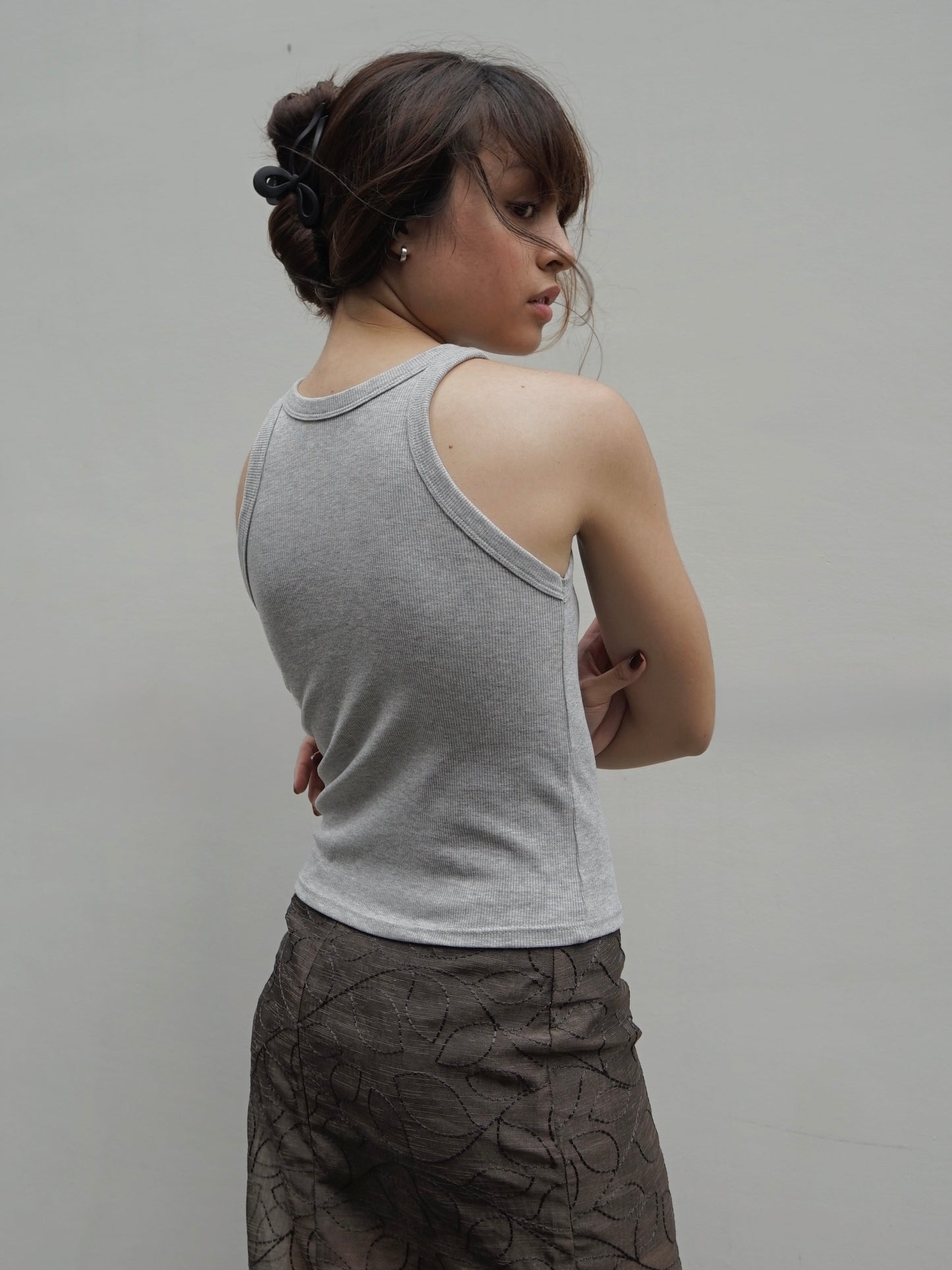 Bigay Puso Tank Top Grey