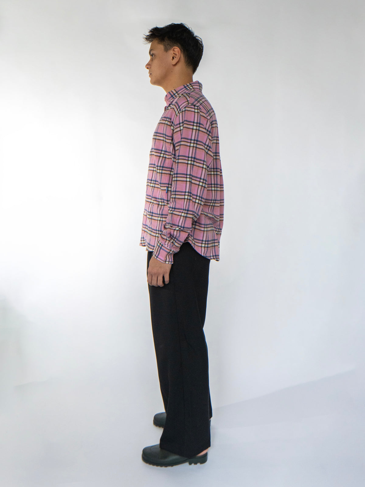 Grant Shirt Pink Plaid