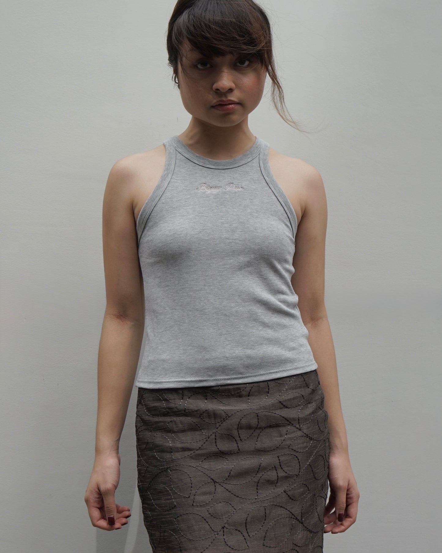 Bigay Puso Tank Top Grey