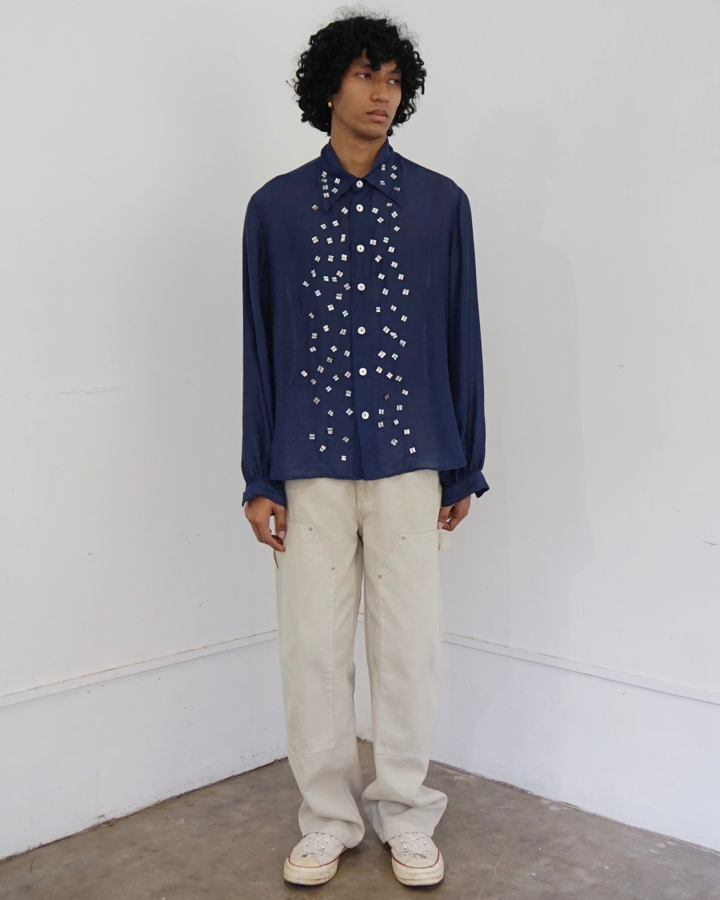 Thresher Shirt Indigo Blue