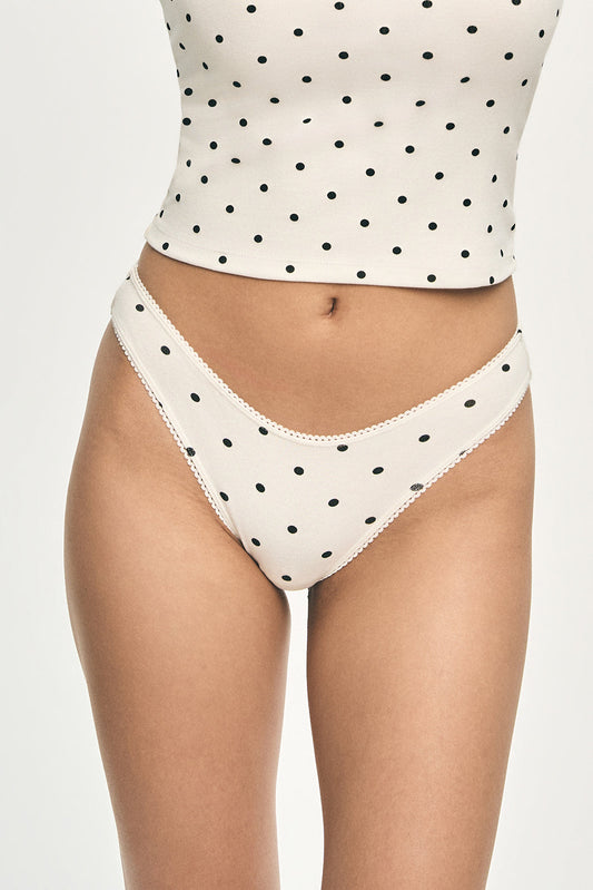 Off Duty Cheeky Polka Dot