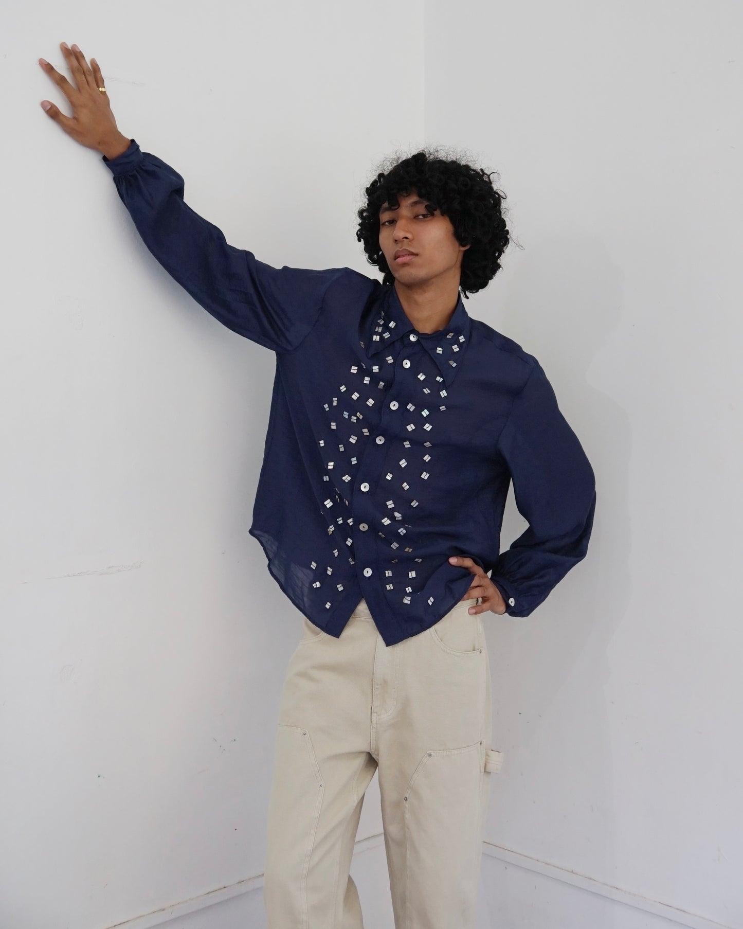Thresher Shirt Indigo Blue