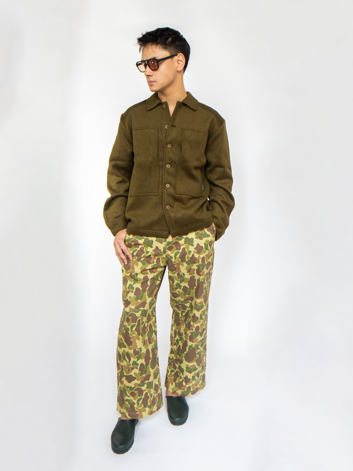 Cracker Jack Trousers Camouflage  HBT