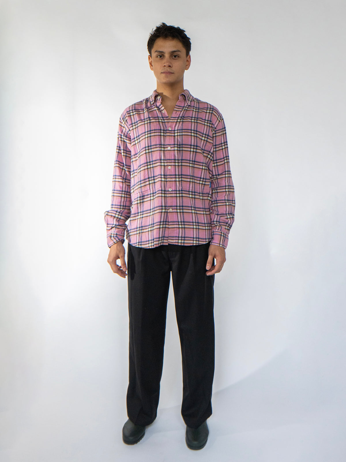 Grant Shirt Pink Plaid