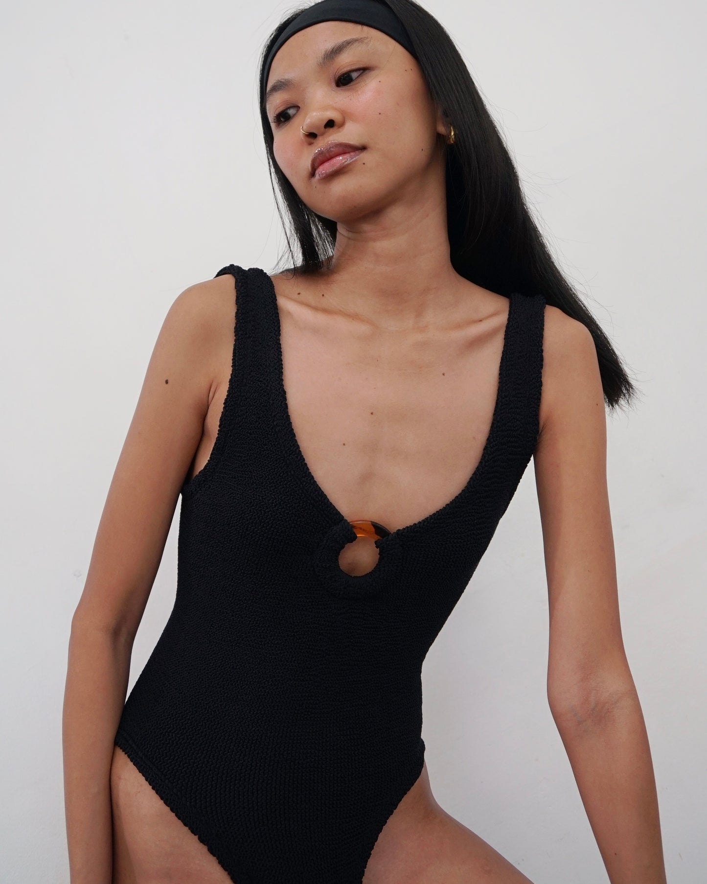 Celine Swim Black