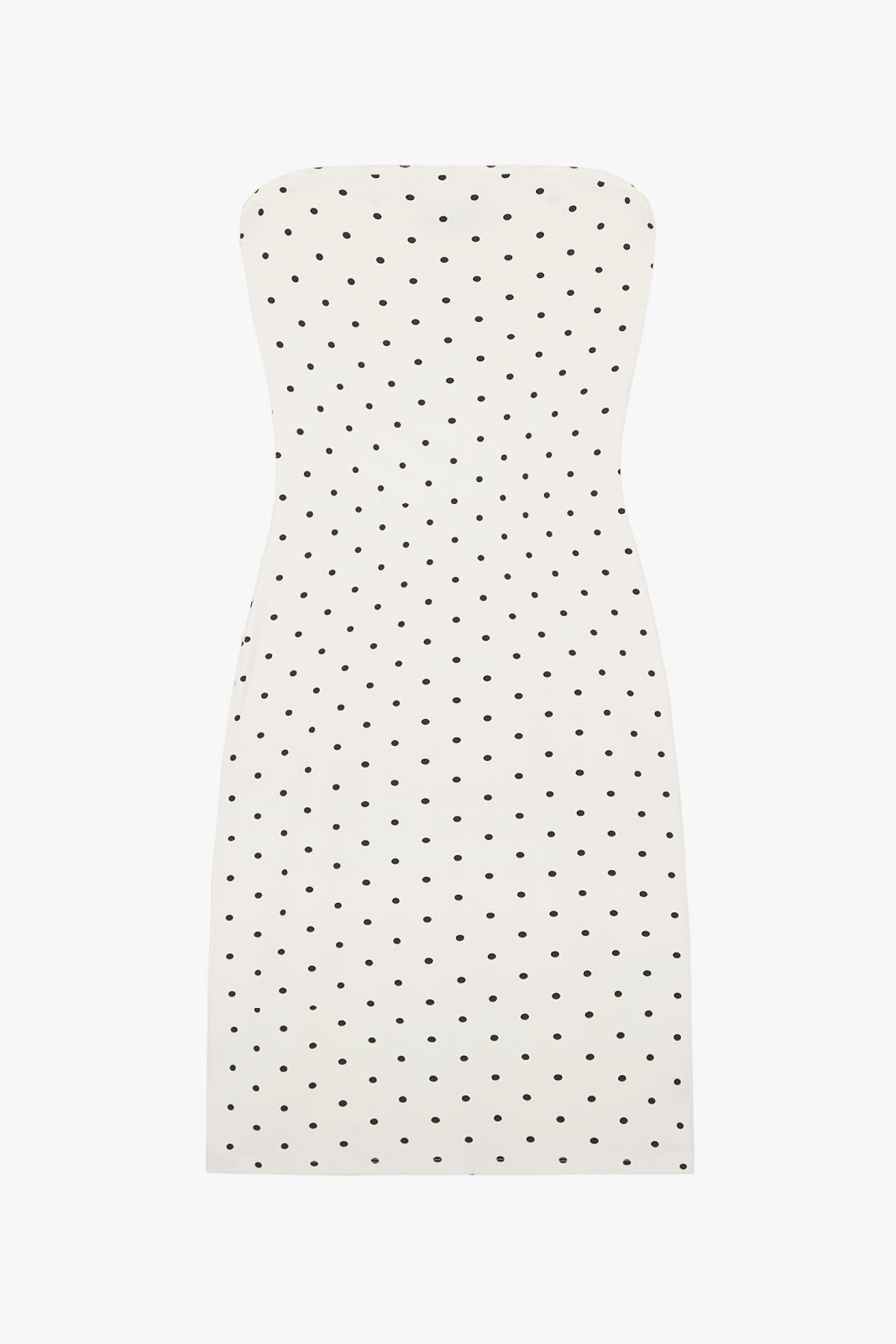 Off Duty Column Dress Polka Dot