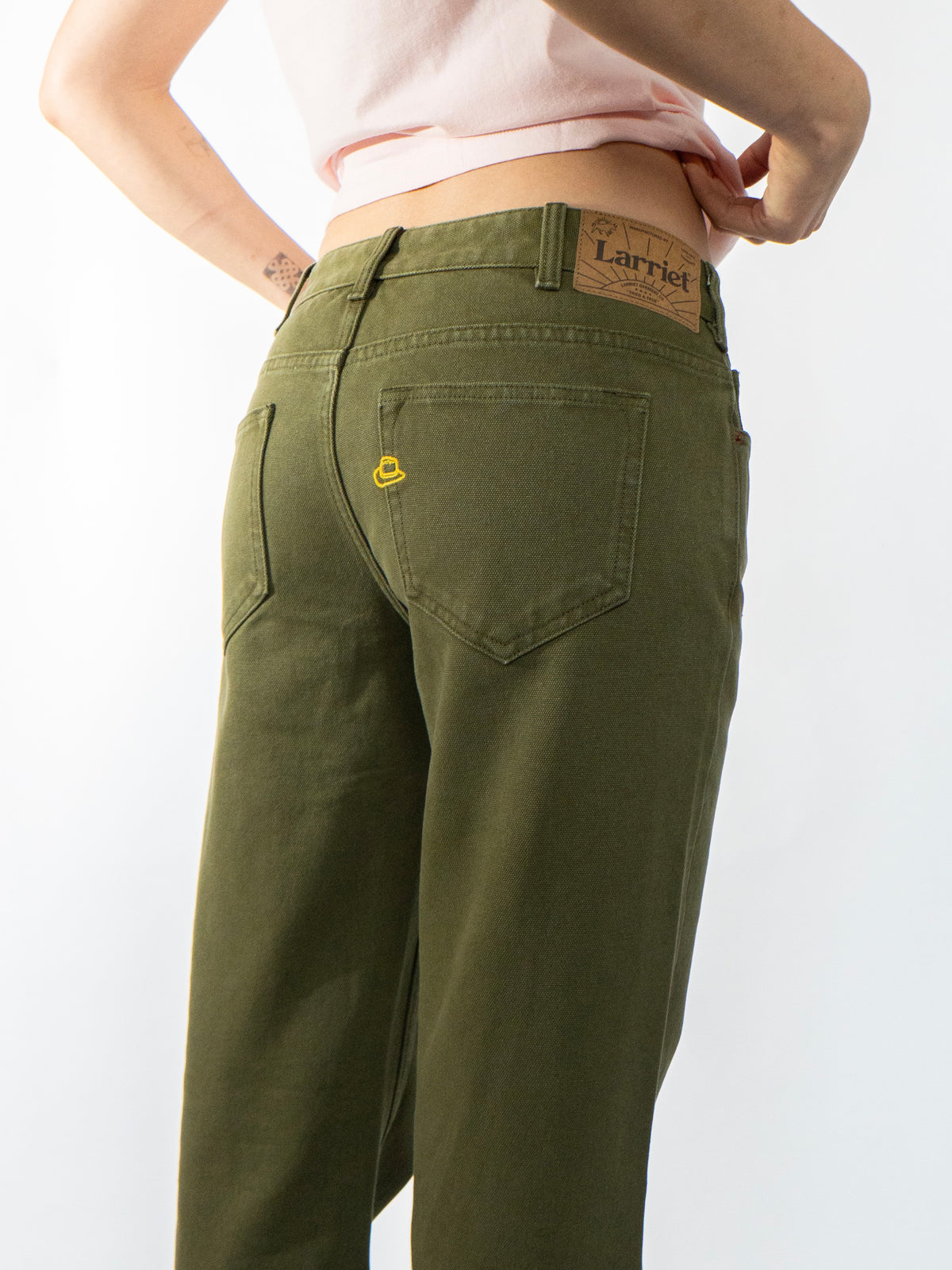 Women's Vini Jeans Used Olive
