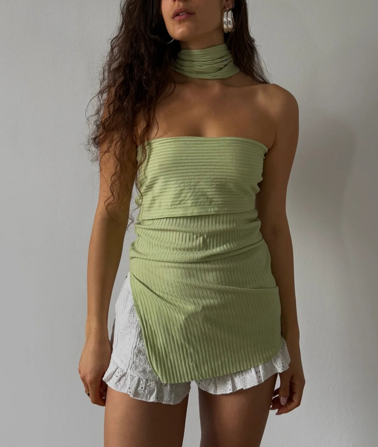 Alma Mint Top